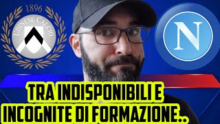 🚨 LE ULTIME sscnapoli 🚨 kvaratskhelia RECUPERA❓️TANTI IN FORSEudinesenapoli [upl. by Elleoj]