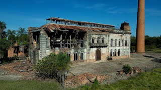 USINA ABANDONADA NO PANTANAL PARECE UM CASTELO USINA ITAYCI 🤯 [upl. by Akinorev]