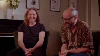 Matilda The Musical  Tim Minchin and Dennis Kelly Interview [upl. by Anatnom]