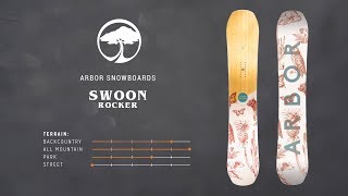 Arbor Snowboards  2018 Product Profiles  Swoon Rocker [upl. by Somerville]