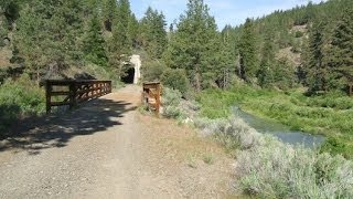 Bizz Johnson Trail From Gomez to Susanville [upl. by Otrevlig]