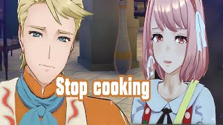 Reacting to terrible food  Fire Emblem Engage [upl. by Idnek]