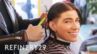 I Got a Gender Affirming Haircut 🏳️‍⚧️🏳️‍🌈  Hair Me Out  Refinery29 [upl. by Horsey]