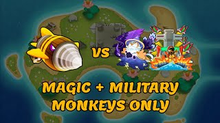 Dreadbloon vs Magic amp Military Monkeys Only Lotus Island [upl. by Nisa699]