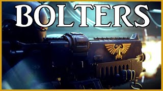 BOLTER  BOLTGUN  Destruction Incarnate  Warhammer 40k Lore [upl. by Eannej]