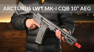 ARCTURUS LWT MKI CQB 10quot AEG SPORT Starter Pack  Fox Airsoft [upl. by Normie330]