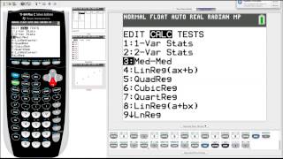 TI84 Plus Graphing Calculator Guide Statistics [upl. by Nekcerb]