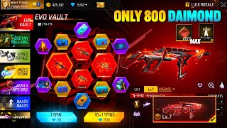 NEW EVO VAULT EVENT FREE FIRE  COBRA MP40 SPIN MAX  FF NEW EVENT TODAY  NEW EVENT FREE FIRE [upl. by Schoof]