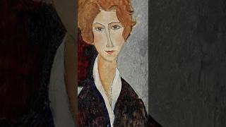 a1951 Amedeo Modigliani Italian 18841920 shorts art painting classical publicdomain [upl. by Rhys]