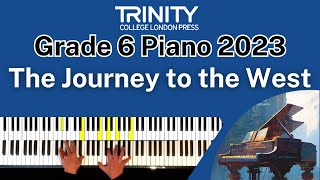 TRINITY Grade 6 Piano 2023  The Journey to the West from Princess Mononoke Hisaishi arr Human [upl. by Oriel]