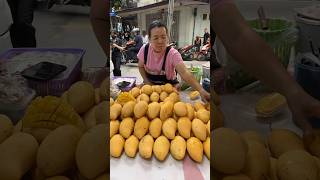 Mango Sticky Rice  Thailand Street Food shortvideo [upl. by Wenonah]