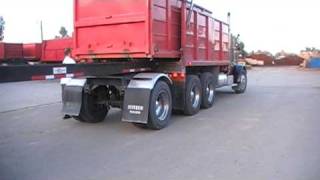 how a transfer dump truck works [upl. by Kcirded]