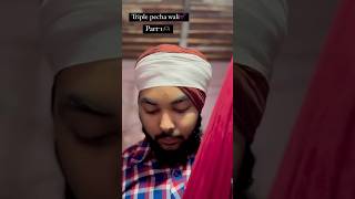 Part1❤️pagg turban paggawalesardar trending viral video sidhumoosewala shorts shapeedit [upl. by Ellehsem]