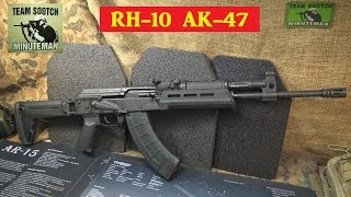 RH10 Romanian AK 47 Rifle Review [upl. by Nomahs101]