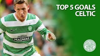 Top 5 Celtic Goals [upl. by Aivull]