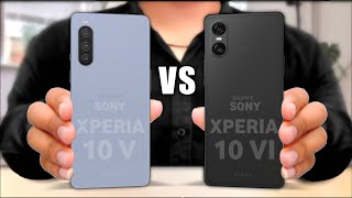 Sony Xperia 10 V Vs Sony Xperia 10 VI  Full Comparison ⚡ [upl. by Pickett]