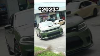 2023 Muffler delete  5 inch tips Dodge Charger Daytona [upl. by Eeniffar441]