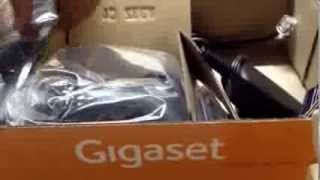 Unboxing of Gigaset A220 landline [upl. by Yahsan381]