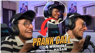 TRIGGERED INSAAN  Prank calls Wajahat Hasan on stream😂 [upl. by Aikim120]