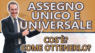 Assegno Unico  Tutto quello che devi sapere in 3 minuti [upl. by Josefa]