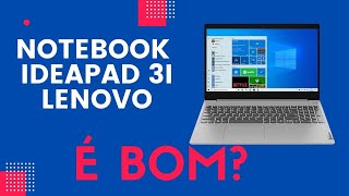 Review Notebook Lenovo Ideapad 3i com Intel i7 rodando Windows 11 [upl. by Neehs725]