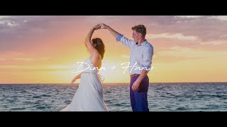 Lovely wedding at Generations Riviera Maya Hotel  Dina  Hans Teaser [upl. by Lleze]