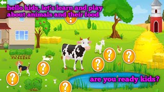 hello kids lets play and learn about animals with me are you ready kids [upl. by Mathilda]