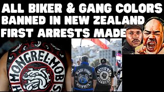 All Biker amp Gang Patches Are Now Outlawed in New Zealand [upl. by Gariepy]