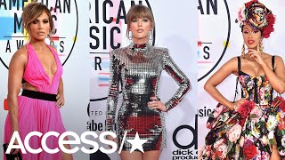 AMAs 2018 Taylor Swift Jennifer Lopez amp More Red Carpet Standouts  Access [upl. by Wren944]