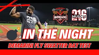 Bomani Sports Slow Pitch Softball Bat Test Demarini  💣 In The Night Historic League Park Full Vid [upl. by Cheke]