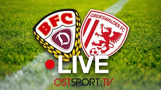 LIVE BFC Dynamo vs Greifswalder FC  Regionalliga Nordost  SP23 [upl. by Ayo]