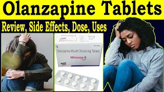 olanzapine tablets 5 mg 10 mg 25 mg  Olanzapine Mouth Dissolving tablets 5 mg  Review uses [upl. by Atiugal]