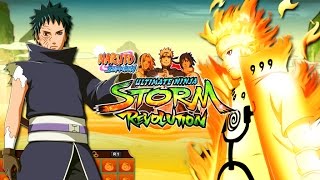 Obito Juubi vs Bijuu Minato  Naruto Shippuden Ultimate Ninja Storm Revolution [upl. by Eonak]