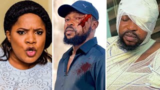 Watch what happen when Toyin Abrahams husband Kolawole Ajeyemi was attcked with mtchet vdm [upl. by Beverle]