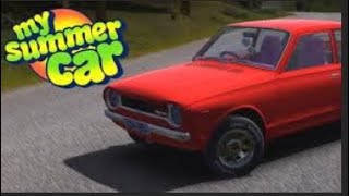 My summer car drive from home to teimo shop [upl. by Assenay]