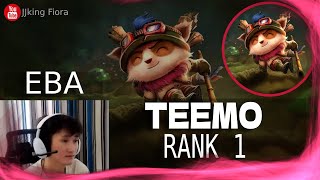 🔴 EBA Teemo vs Garen  Rank 1 Teemo Guide [upl. by Litta]