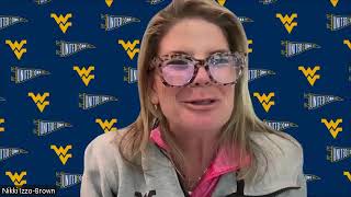 WVU Womens Soccer Nikki IzzoBrown Press Conference  10724 [upl. by Noraj]