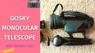 Gosky Monocular Telescope Review amp How To Use  Top Monocular Telescope [upl. by Llyrad]