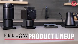 FELLOW Product Lineup Coffee Grinders Kettles amp Scales oh my ☕✨ [upl. by Annoyk]