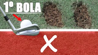 Mejora tus golpes con los hierros en golf  Bola ➡️ suelo es PERFECTO [upl. by Ephrayim]