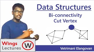 Bi  Connectivity and Cut Vertex in Graph [upl. by Xavier956]