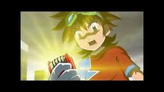 Digimon Fusion Shoutmon Digivolves English Dub [upl. by Minabe]