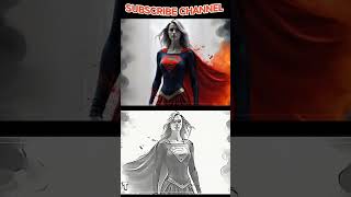 Video convert sketch EPIC Portraits of Supergirl and Other DCFemale Characters Flux Al Animation [upl. by Randi686]