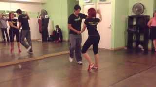 BACHATA FUNDAMENTALS  The Quick Step Back [upl. by Barney]