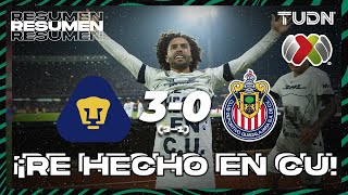 HIGHLIGHTS  Pumas 3 31 0 Chivas  4tos Final  AP2023  TUDN [upl. by Jeremias]