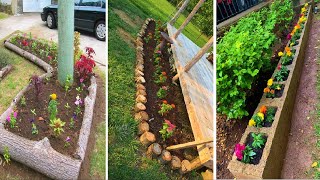 30 Best Garden Edging Ideas for Beautiful Landscaping  garden ideas [upl. by Wolfe879]