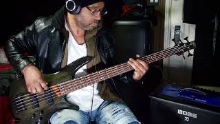 KORN  It’s On Bass Cover [upl. by Nations]