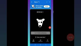 DOGS AIRDROP comment faire le retrait sur le wallet telegram [upl. by Otilesoj]