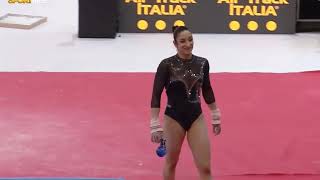 Elisa Iorio ITA Bars DScore 2024 Jesolo Trophy QFTF 202224 Code 14100 63 [upl. by Eelyrag]