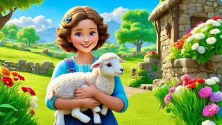 Mary Had a Little Lamb  Nursery Rhymes  Kids Songs  Fun and Learning [upl. by Jilly]